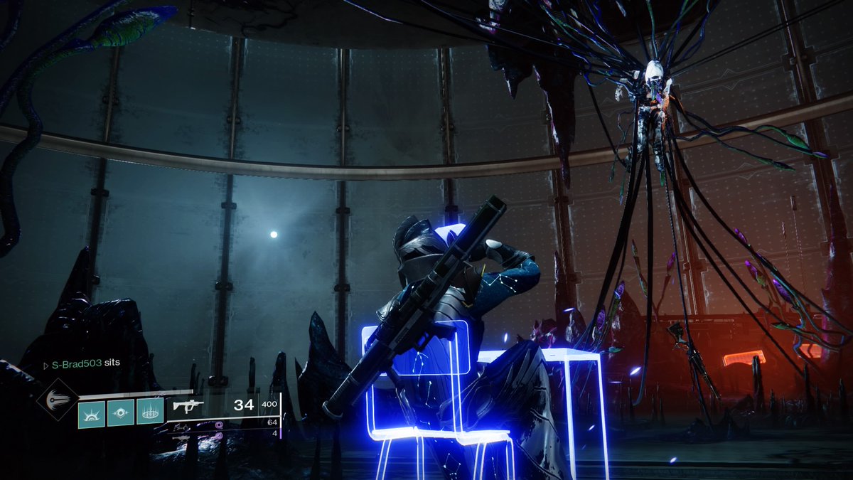StandWithMeAnd1's tweet photo. Raise a glass for this Hunter and their horrifying Final Death. #Destiny2 #Hunter #FinalDeath #DeadMansTale https://t.co/JyQzRxmewR