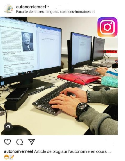 autonomiemeef's tweet image. Réalisation d'un article de blog sur le sujet de la méthode Montessori appliquée à l'enseignement. "Qu'est ce que c'est?" , "A quoi cela pourrait-t 'il servir?" , "Dans quel(s) but(s)?"
#school #montessori #learningmethod #UBS