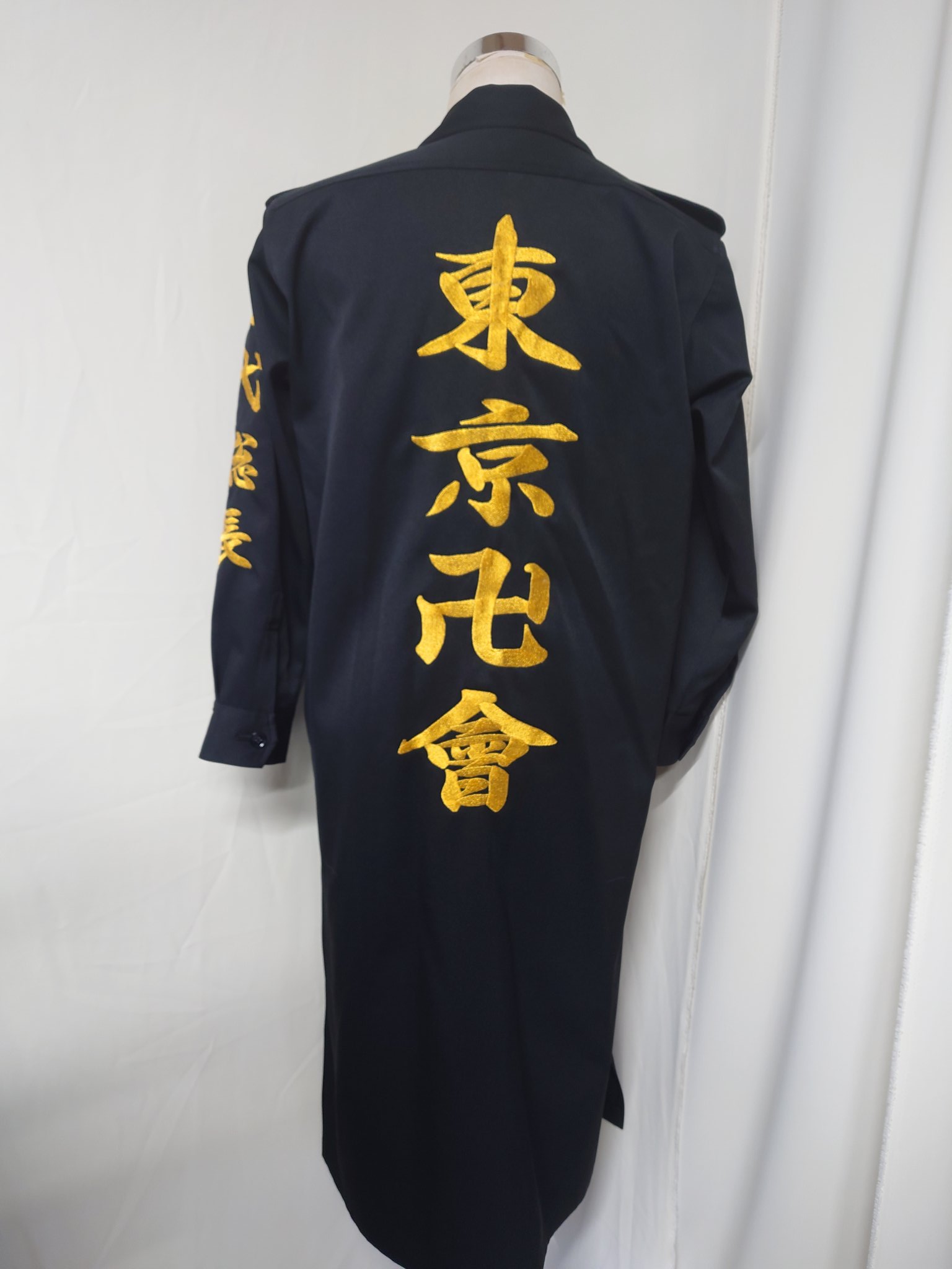 豪奢な Pithecus 東京卍リベンジャーズ 佐野万次郎 コスプレ 衣装 刺 スタイル 東京卍會 総長 特攻服 マイキー ドラケン コスプレ アニメ 副総長 M スプレー