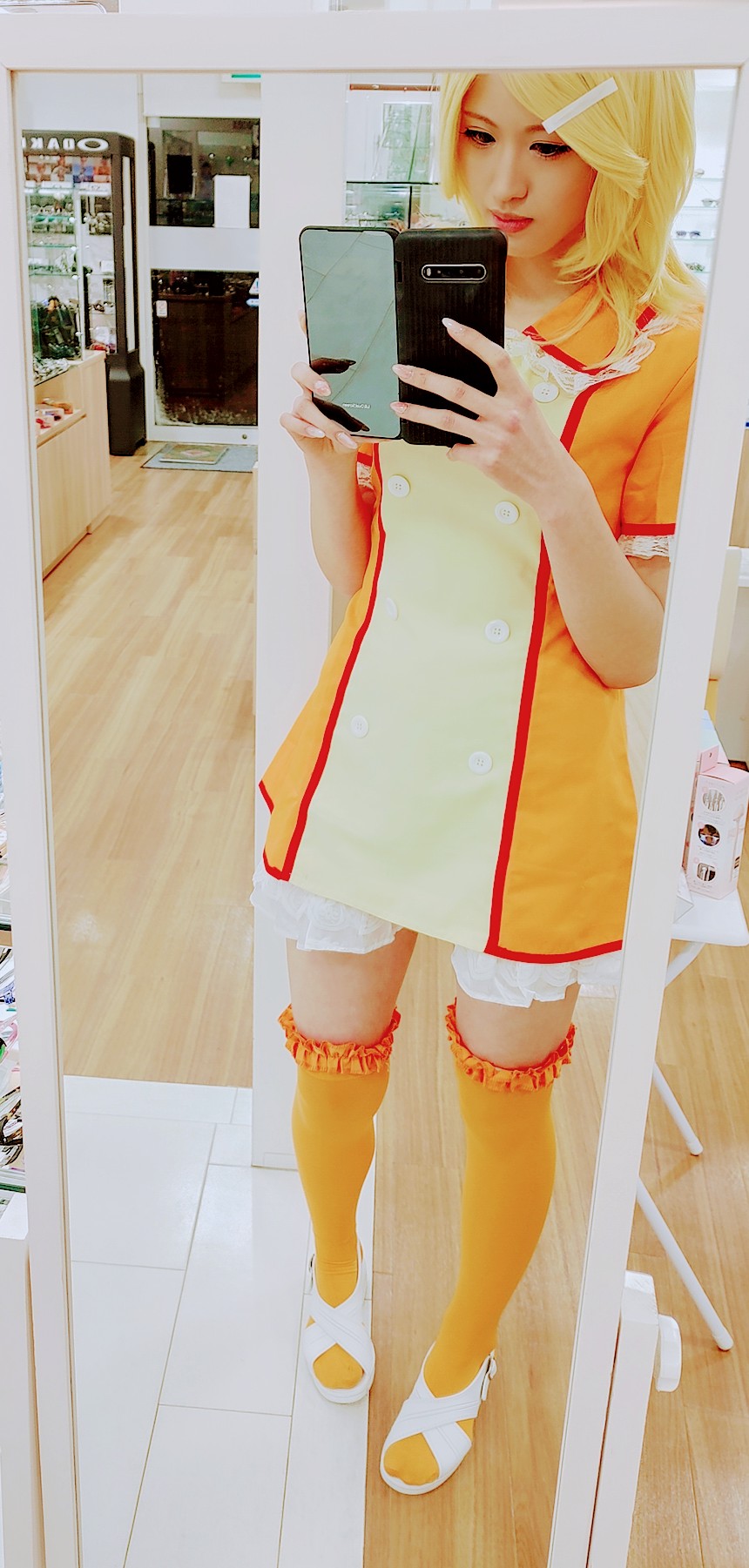 ソフトパープル ボカロ ボーカロイド 鏡音リンサークル製 恋色病棟