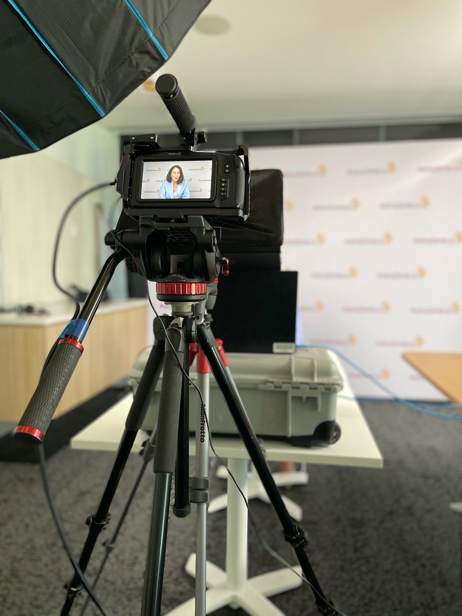 This week we supported <a href="/AstraZeneca/">AstraZeneca</a> with their live announcement of their approved #covid19vaccine.

As part of our Creative Services offering, we took care of the filming, streaming and the editing - all within 24 hours!

#publicrelations #corporatevideo #videoforbusiness