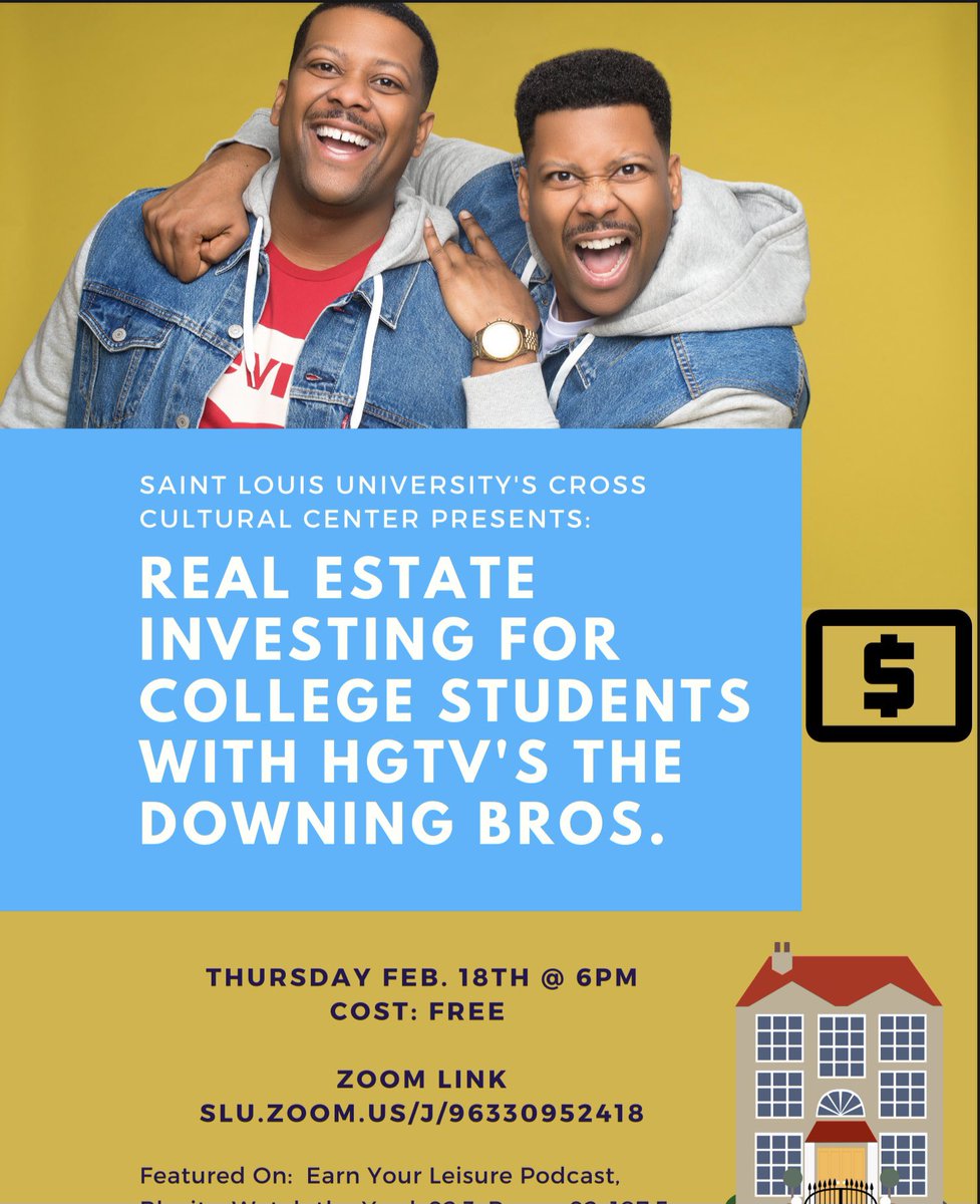SLU feel free to Watch tomorrow via zoom.