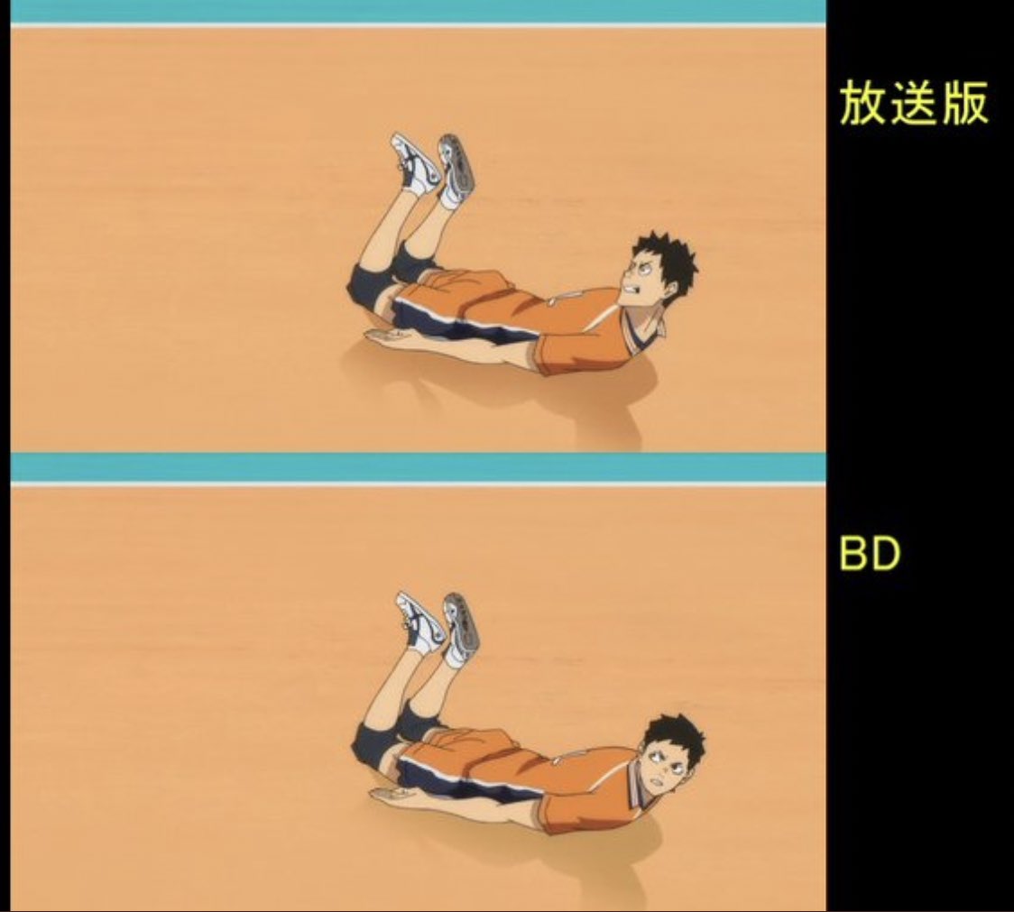 Every Haikyuu Frame In Order - Season 1, Episode 1, Frame 1434 out of  6796