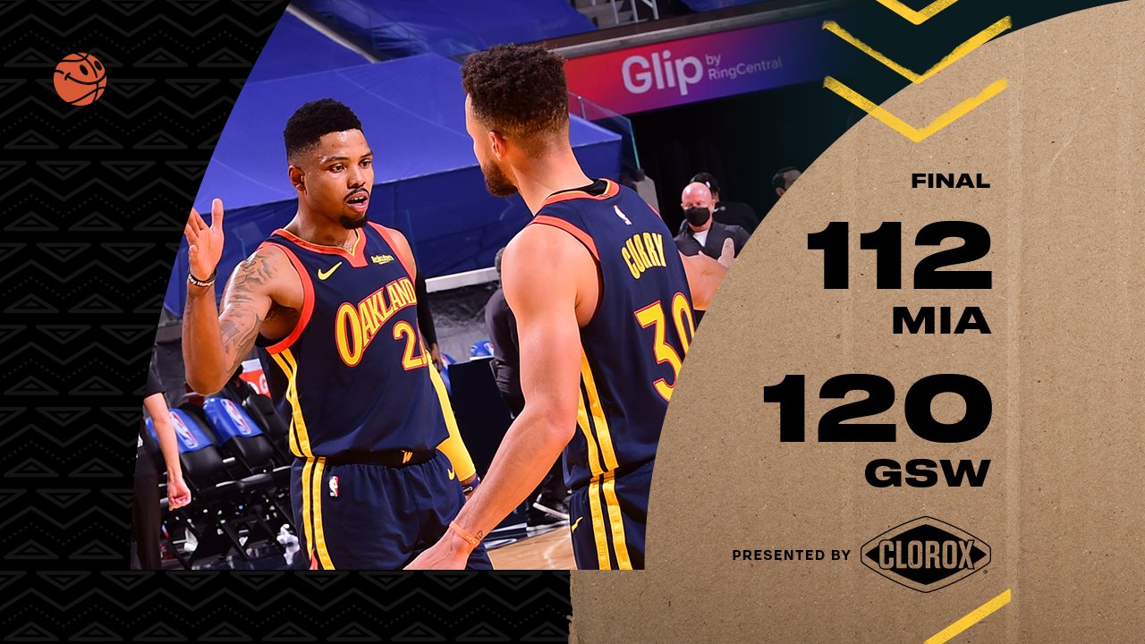 Warriors win graphic