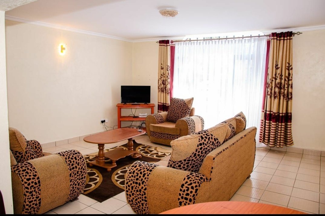 "Mountain view" 2 bedroom apartment with two bedsLocation: Mountain View, NairobiAmenities: wifi/hot shower/spacious secure parking/fully equiped kitchen Price: 6,500 per night