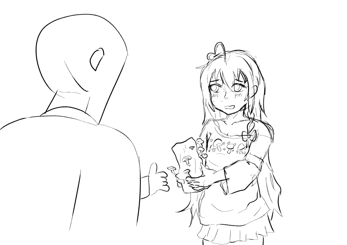 SaladSnax's tweet photo. Got Syoko that Mushroom Log from Home Depot
#星輝子 #idolmaster #syokohoshi #hoshisyoko https://t.co/kMBmUceHys