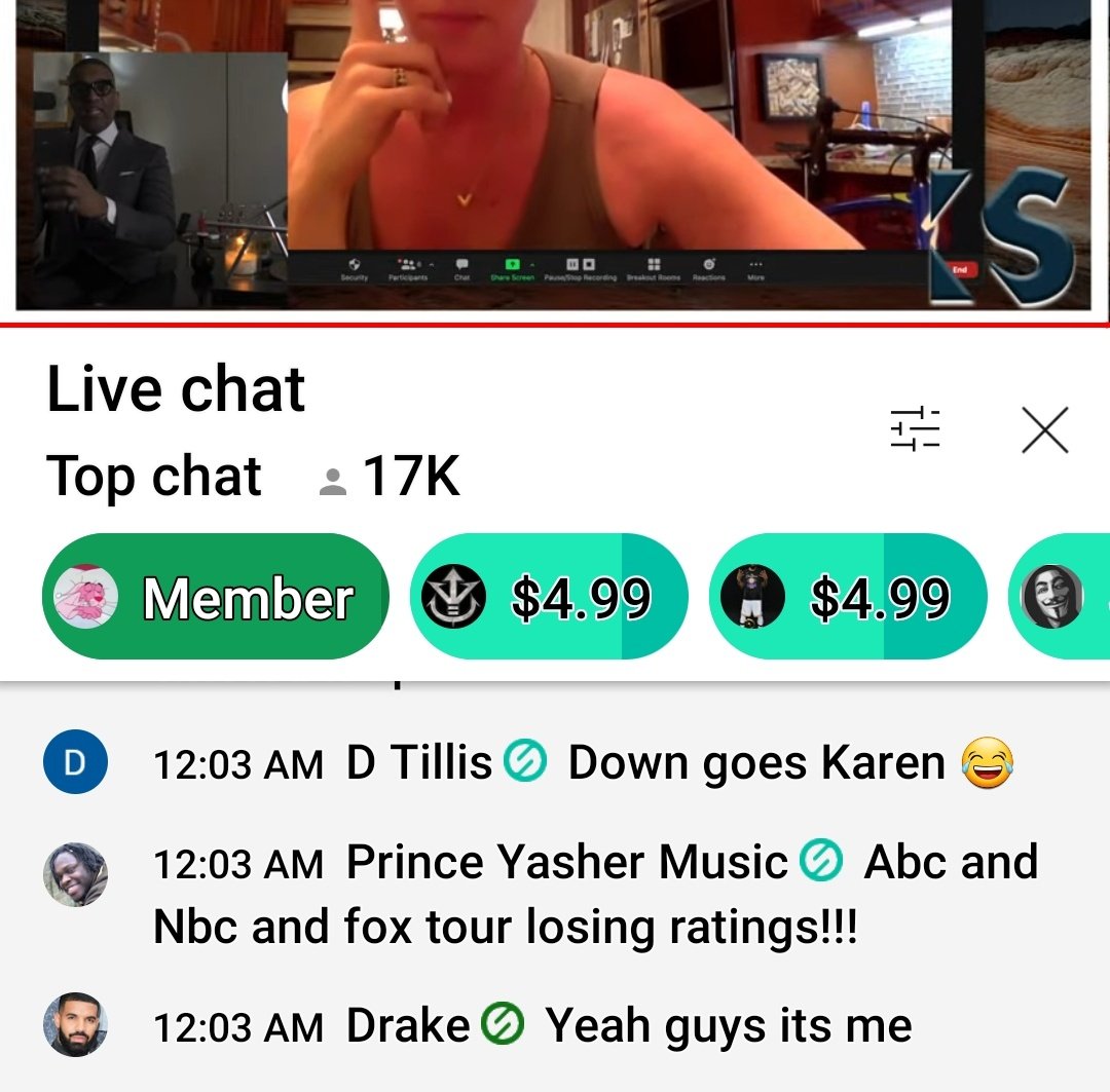 Jae_Aye_VA's tweet photo. Yo was that really @Drake on the comments on #KevinSamuels #YouTube show tonight? That shit was probably 🧢 https://t.co/9JW7FqiywD
