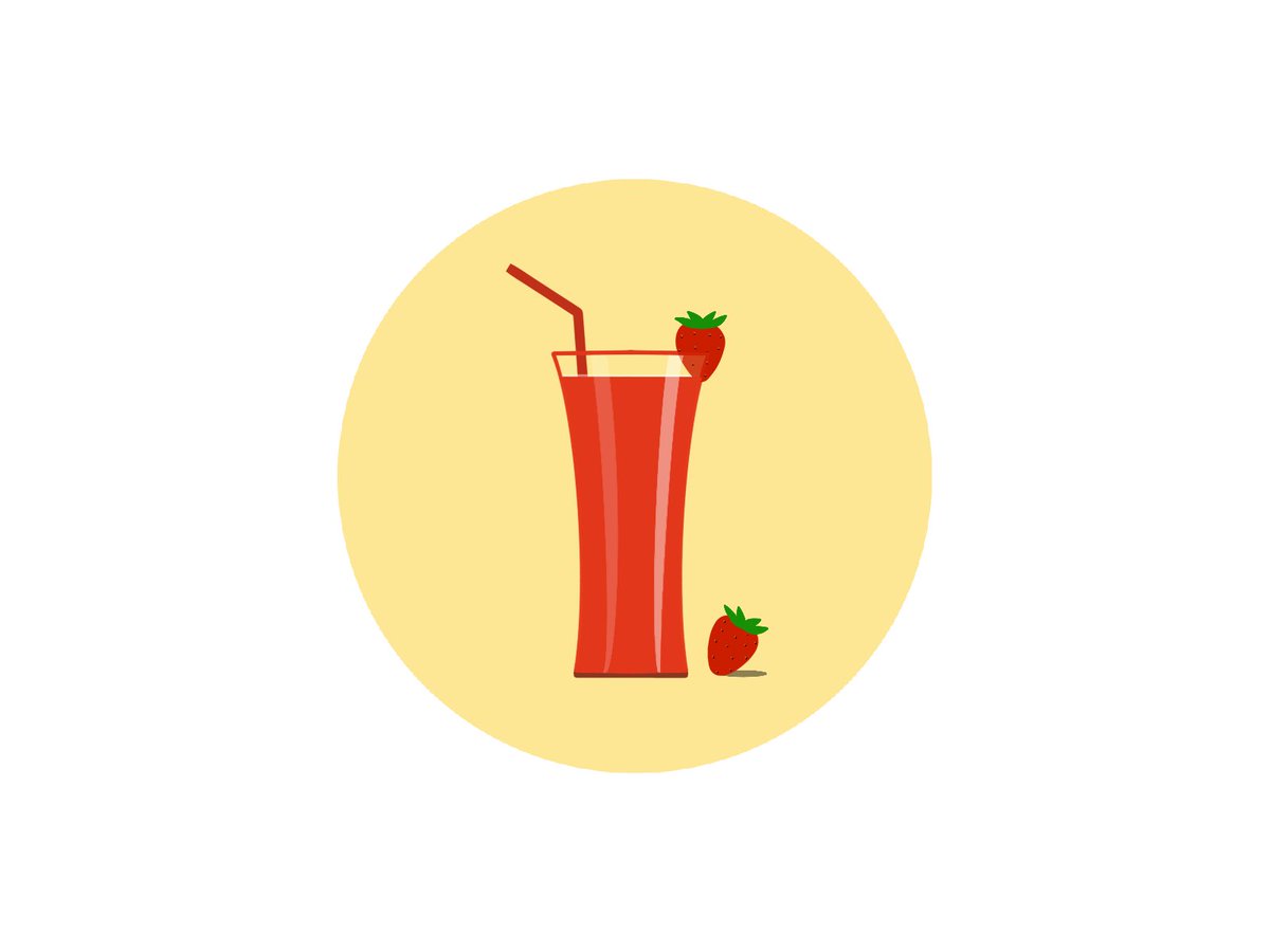 PiyuArts's tweet photo. Strawberry juice

#juice #strawberry #design #Digital #digitalart #illustrator https://t.co/2Qt1QiPwVO
