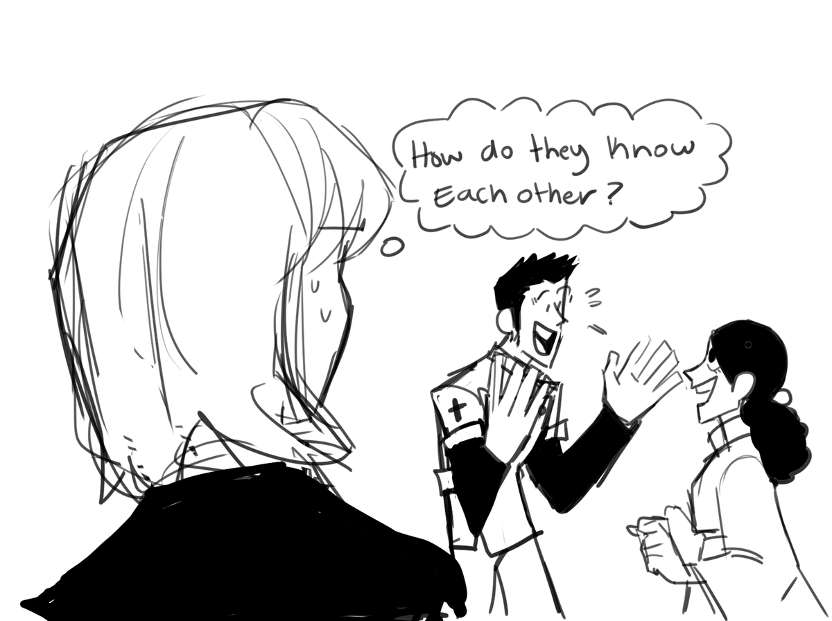 hxh spoilers// 

if they knew each other with no elaboration, id like that a lot #hxh 
