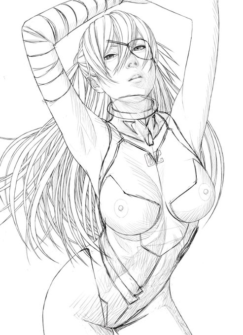 the sketch                                    the final

当分の間、新作絵をアップできないのでこんなのでお茶を濁しておきます 