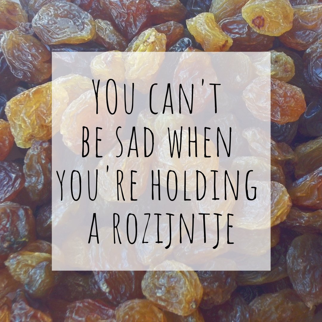 In onze krachtkoek zit niks dat je niet gegeten wil hebben. Maar wél een aantal heerlijke sappige rozijntjes, vol vitamine B. Ze helpen je bloeddruk verlagen, is dat niet fijn?  

#krachtkoek #kracht #langzamekoolhydraten #raisins #happyfood #smile #rozijnen #tussendoortje #4uur
