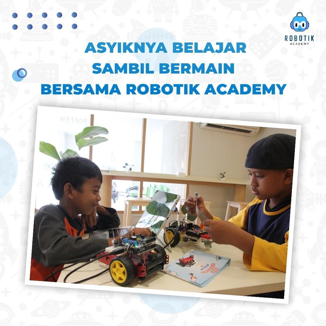 RobotikAcademy's tweet photo. Bersama Robotik Academy belajar robotik menjadi menyenangkan. Dengan metode belajar dan bermain membuatmu tidak cepat bosan. Materi dan modul pembelajaran juga mudah dipahami. Jadi kamu bisa rakit robot dan coding secara mandiri lhoo.
#robot #Robotics #technology #belajarrobot https://t.co/cMZONN5LJT