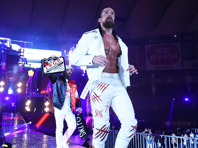 AEW 新日本プロレスジェイ・ホワイト ダブルライダースジャケット Lサイズ