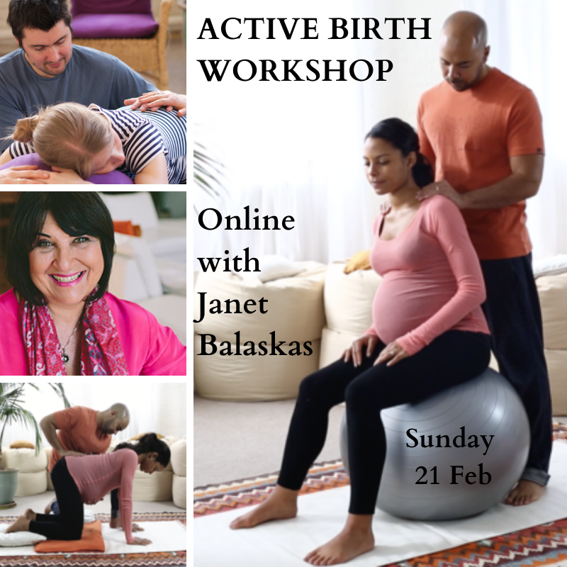 ActiveBirthIntl's tweet photo. Learn the essentials for a relaxed, empowered birth in this fantastic one-day workshop with Janet Balaskas!
Live via zoom: Sunday 21 February
There are a few places left - book now! https://t.co/U43UWSiMbV
#activebirth #activebirthworkshop #antenatal #prenatal #prenatalclass https://t.co/iUcGvek4kj
