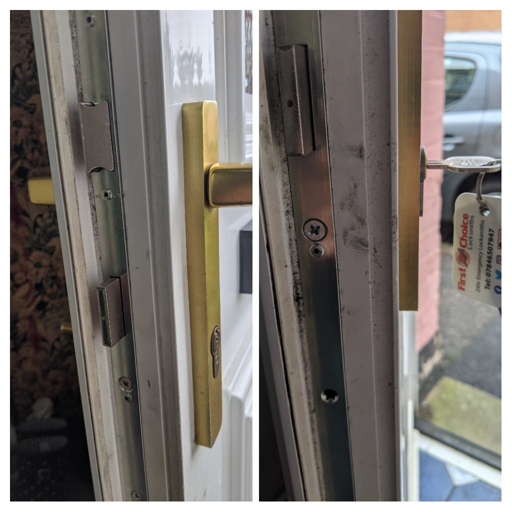 1stchoicelocks1's tweet photo. 2 identical mechanism's replaced at 2 different properties in #Exeter. Both doors 20 years plus old. Now fully operational again. Hinges also adjusted.
#Lockrepairs #Firstchoice #Upvc
π 01392 275389 π± 07846507947
π https://t.co/PCzeLHc4Se https://t.co/XtvlFqUNjn