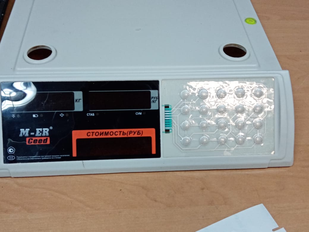 elektroteremokf's tweet image. M-ER 327 AC - Замена клавиатуры #ремонт #торгового #оборудования