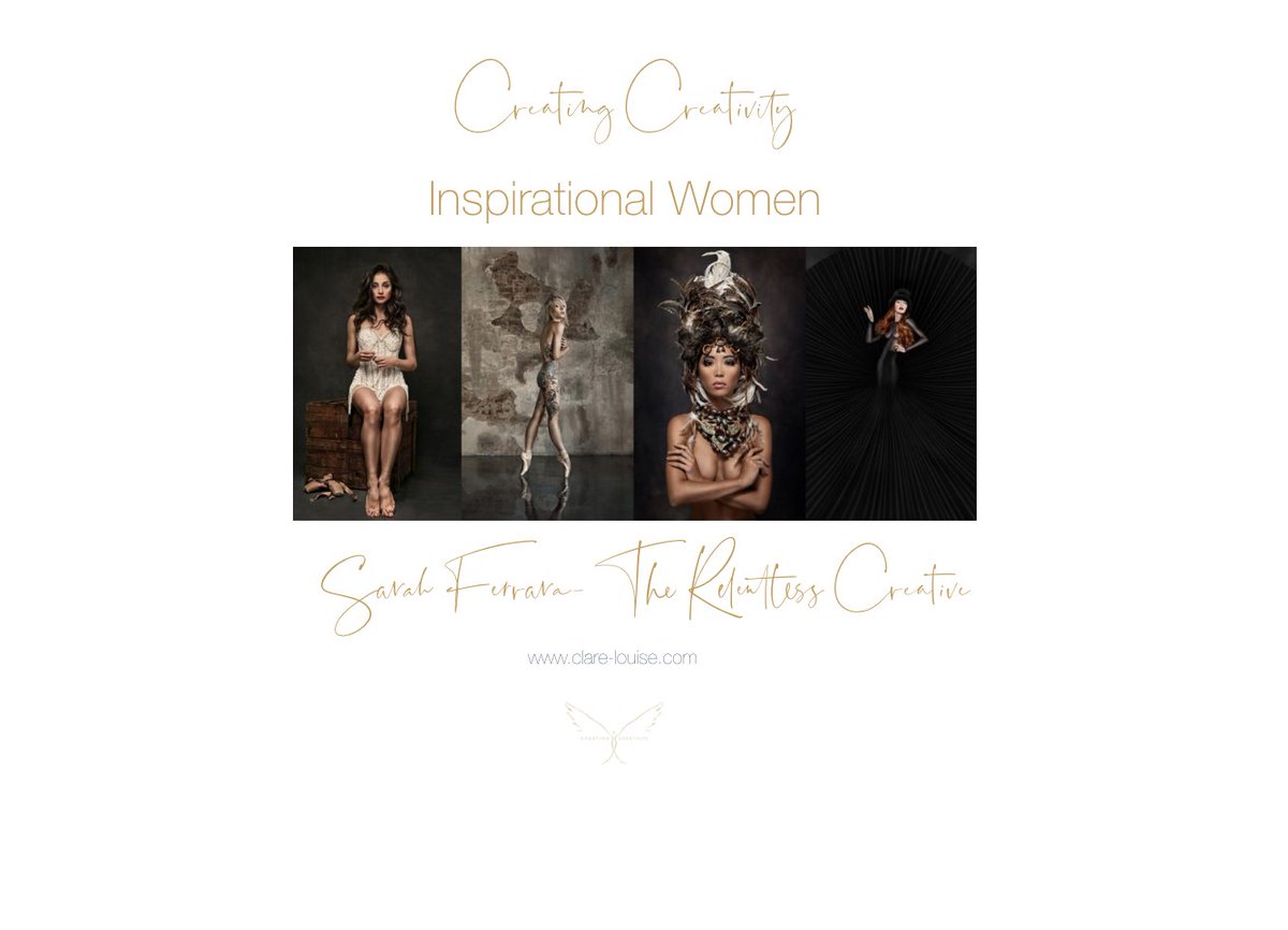Be Inspired.

To read more about Sarah Ferrara 
ow.ly/6jhj50DvnJd

clare-louise.com

#CreatingCreativity #BeInspired #InspirationalWomen