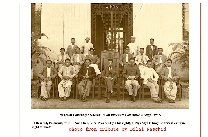 7. After Burma 1948 Independence trade unions active & participated in International Labor Organization. Labor protection laws passed. U Raschid, a labor leader pre-Independence (founder, Shop Assistants Welfare Society) formed trade union associations along w. U Thwin, U Ba Swe.