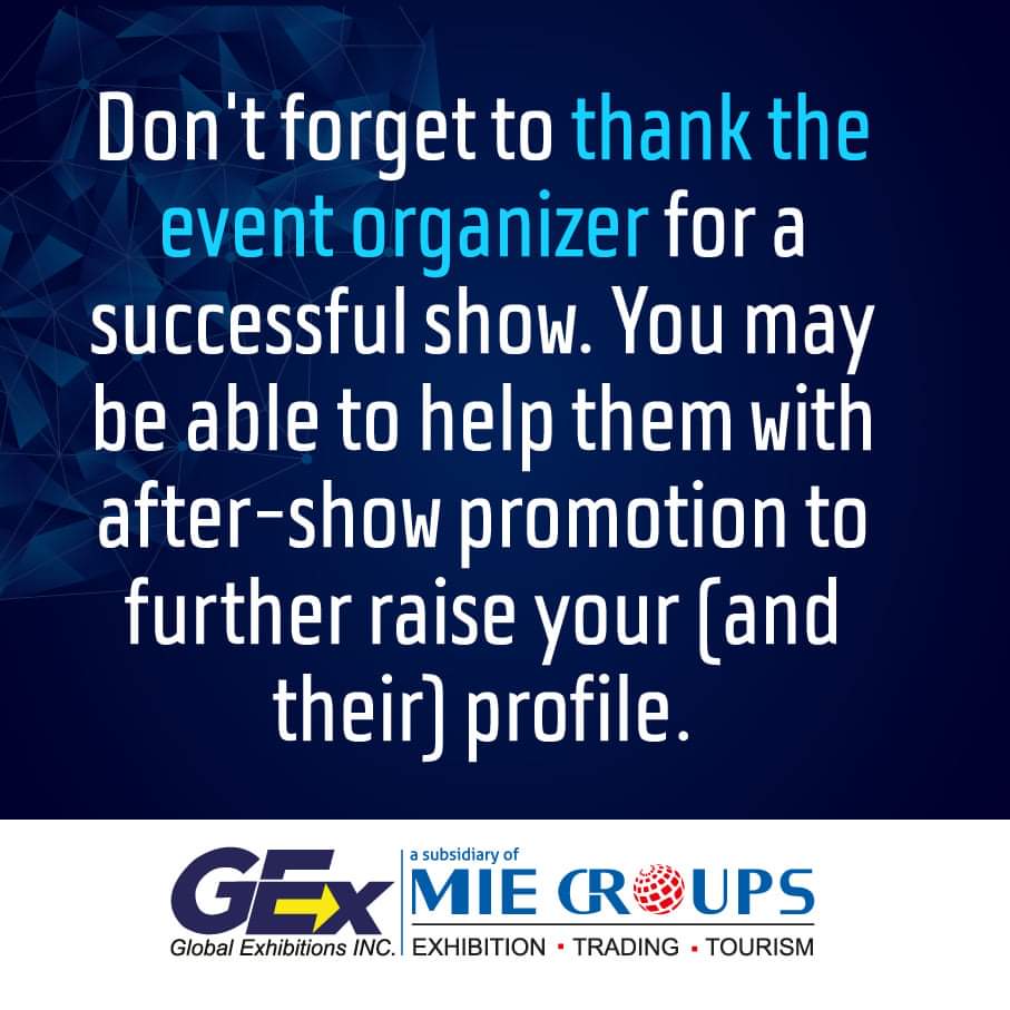 gex_inc's tweet photo. #ExhibitionTips
#TeamGEX
#MeetTheWorld https://t.co/7Zp60zQXxk