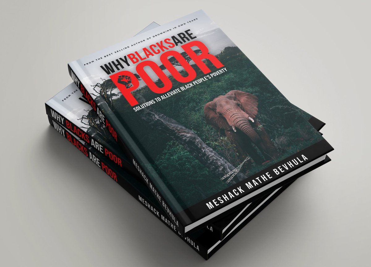 southafricandly's tweet photo. Today I feel like blessing two people with copies of my books

1. #DrowningInOwnTears &amp; 
#WhyBlacksArePoor

Just Retweet I will see what to do

#IfWeAllSpokeLikeJulius https://t.co/k9swXhOxxR