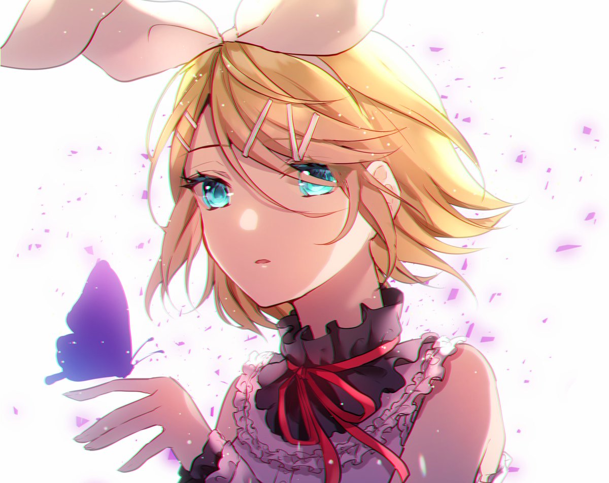 鏡音リン 「#鏡音リン #prsk_FA  
ニーゴリンちゃん最高に可愛いです。ありがとうご」|亜龍のイラスト