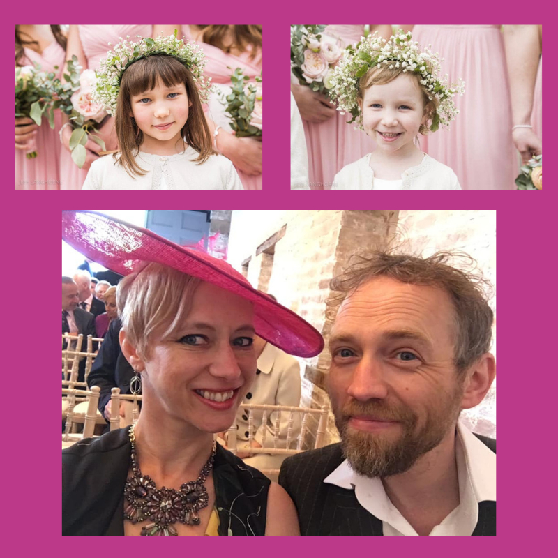 Aww, I just found this and thought I'd share here. Me and my little munchkins, Matilda and Seraphina, and my husband Dave at my sister Lucie's wedding pre-covid.

They are 9 and 6 and we're reading Harry Potter at the moment and they're soooo into it! 

I've also created a new pl