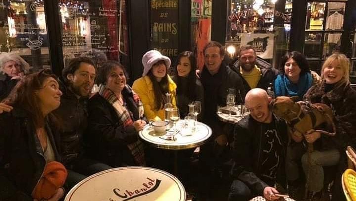 SophieMARC11's tweet photo. it was the right time
it was the world before
I hope that one day we can redo this photo
LandCon in Paris - 2019
@TheLandCon @RikRankin  @SkeltonSophie @SamHeughan @MrStevenCree @LlaurenLyle @JohnBell #Outlander https://t.co/3NObiwDmDy