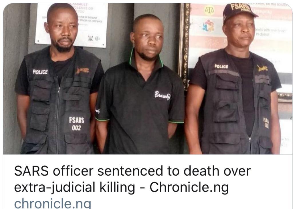  @ProfOsinbajo also reassured Nigerians & the int'l community at a meeting with the US Dept of State delegation on 23 Oct 2020 of the plan of both the FG & state govts on police reform that the reforms will be a “game-changer in ensuring an end to impunity” #Justice4SarsVictim