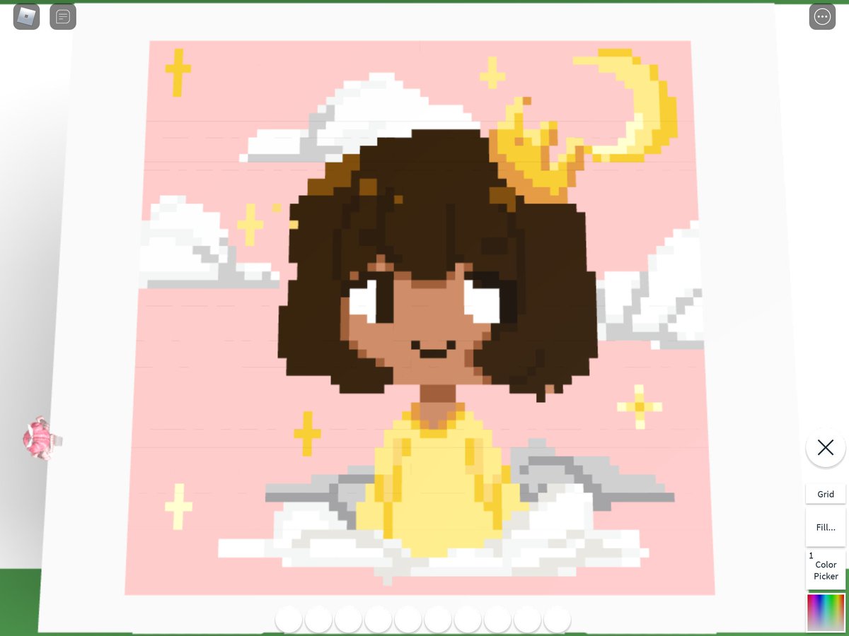 ణpazztallഒ On Twitter Roblox Pixel Art Creator My Beloved - roblox pixel art 24x24 grid