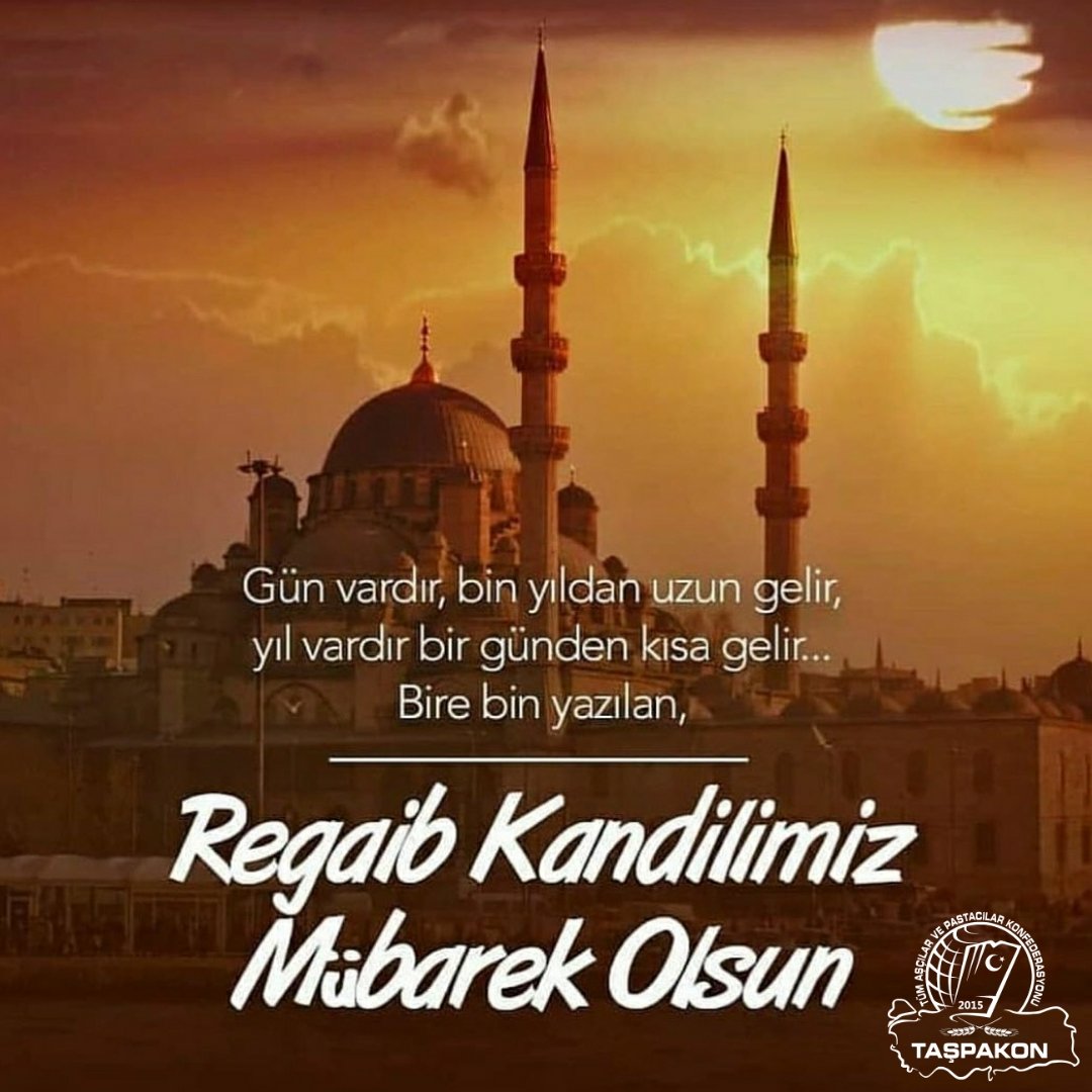 Rahmet ve merhamet kapılarının açıldığı mübarek Regaip Kandili’nde rabbimizden af ve bağışlanma dilerken gönül dünyamızı kirleten kin, nefret ve haksızlık gibi kötülüklerden sakınalım. Anne-babamıza, yakın çevremize her zamanki gibi sevgiyle ve iyilikle yaklaşalım.#RegaipKandili