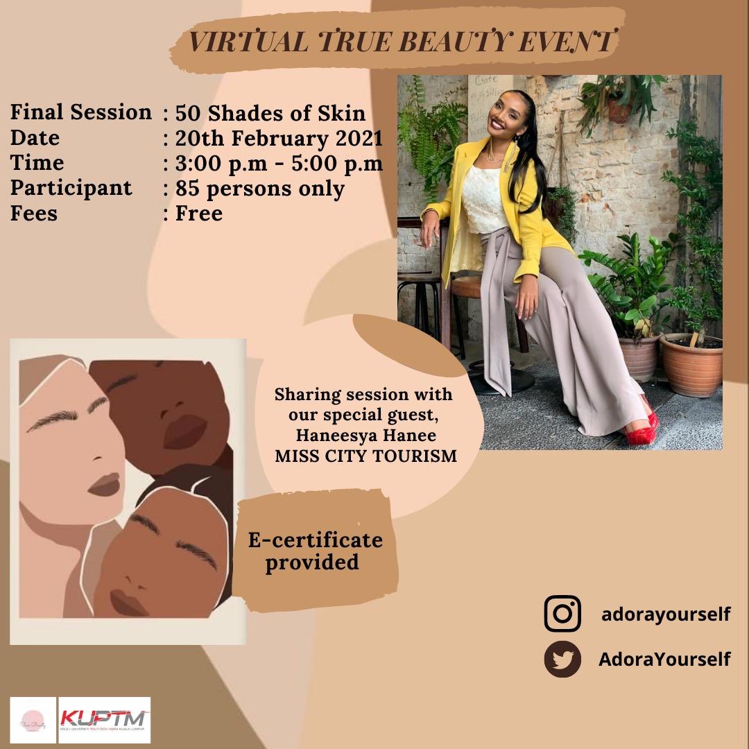 Hyperpigmentation skin is a common and harmless skin condition. It happens because of change of hormones, pregnancy, and too much exposure to the sun. Hence, its normal! Flaunt it! ✨
Don’t forget to join us this saturday! link in bio! @MPPKUPTMKL