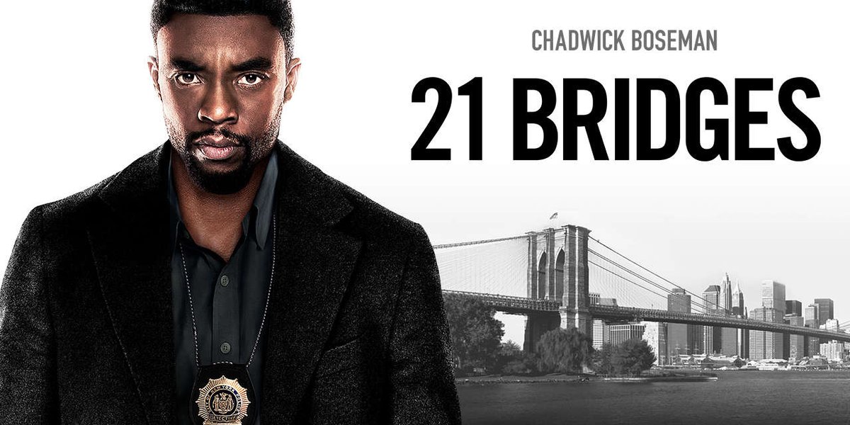 Dün akşam keyifle izlediğim film 🤩

Dedektif Andre Davis, polis katili iki adam için şehir çapında bir insan avı başlatıyor ve ikonik Manhattan adasının dış dünya ile bağlantısı kesiliyor.

Umarım beğenirsiniz. #filmönerisi

#21Bridges #ManhattanLockdown #ChadwickBoseman