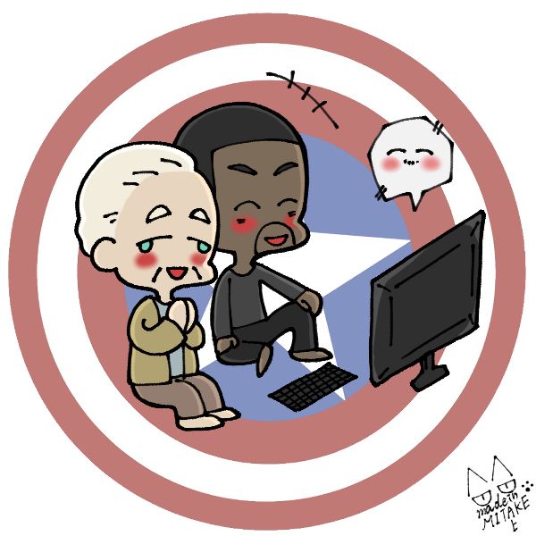 Skypeでのtwitterイラスト検索結果 Skypeでのtwitterイラスト検索結果