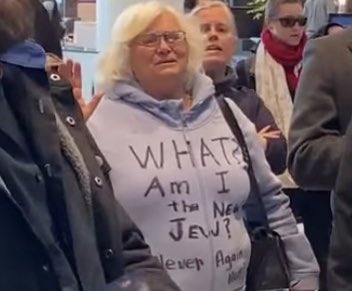 Some disturbing messaging was noticed at this disinformation antimask protest. Walk for Freedom is not attracting Calgary’s best and brightest.
