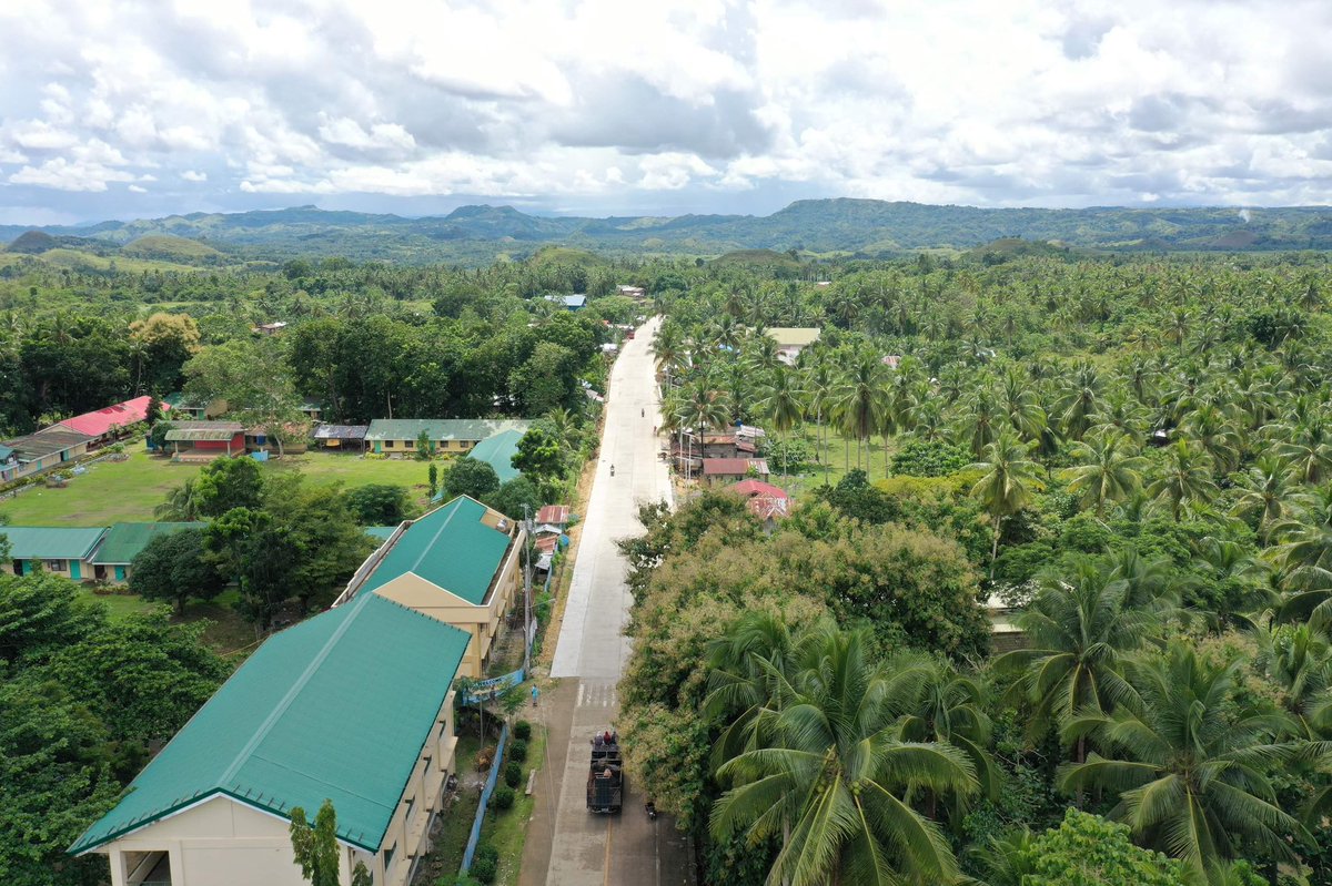 Improved Sagbayan-Danao Road Benefits Locals in Inabanga, Bohol | facebook.com/50056912005657…