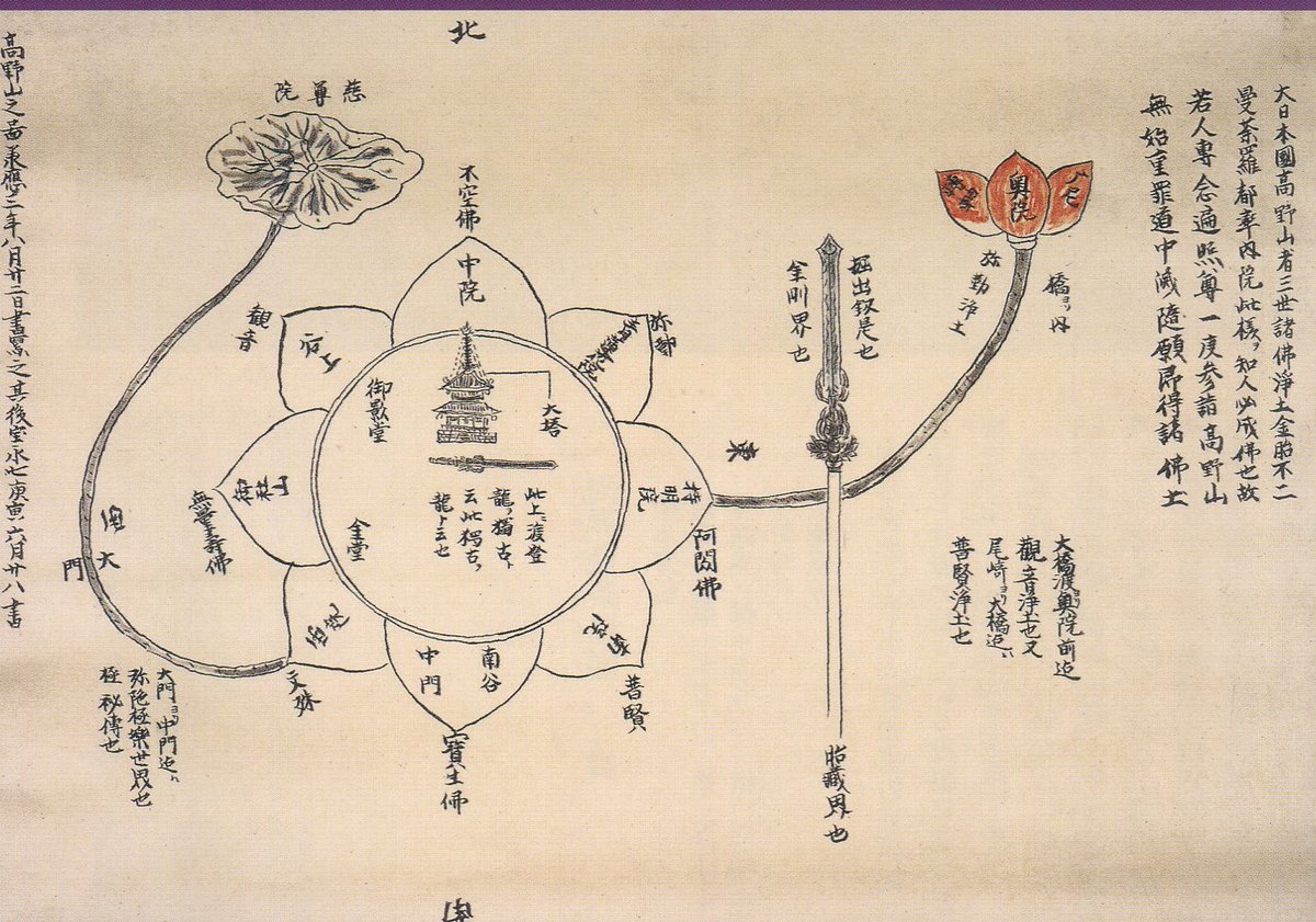 Twitter 上的秋葉山大宝院 Rt Kujakuan 高野山の八峰を八葉蓮華にたとえ 山麓の慈尊院を蓮葉 奥之院を蓮弁で表現している高野山は 清浄な曼荼羅世界 高野山は曼荼羅世界のお山で 諸佛諸菩薩の密厳 みつごん 浄土 T Co Uthfx3clza Twitter