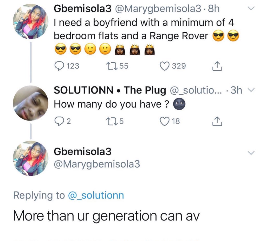 A Summary of some savage/funniest replies: A Thread 1.