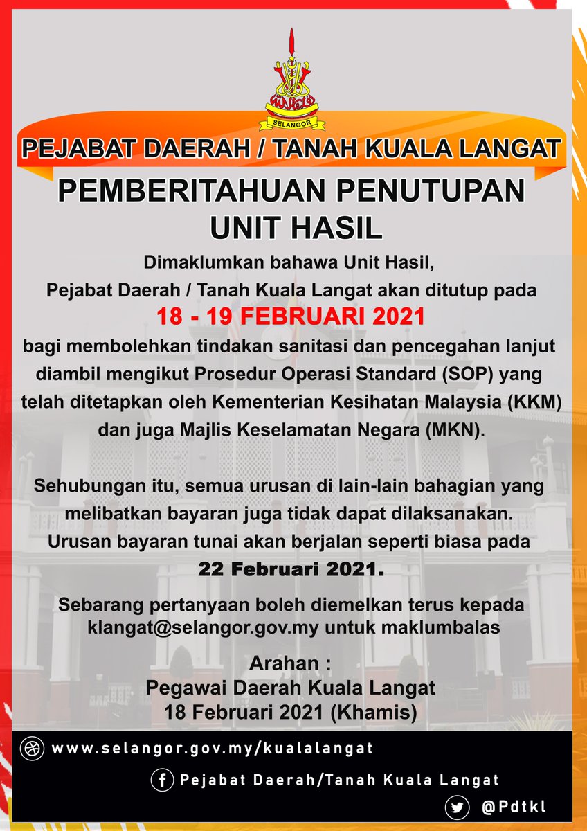 Mdkl Bayar Kompaun Rm10 Sebelum 31 Okt Selangorkini