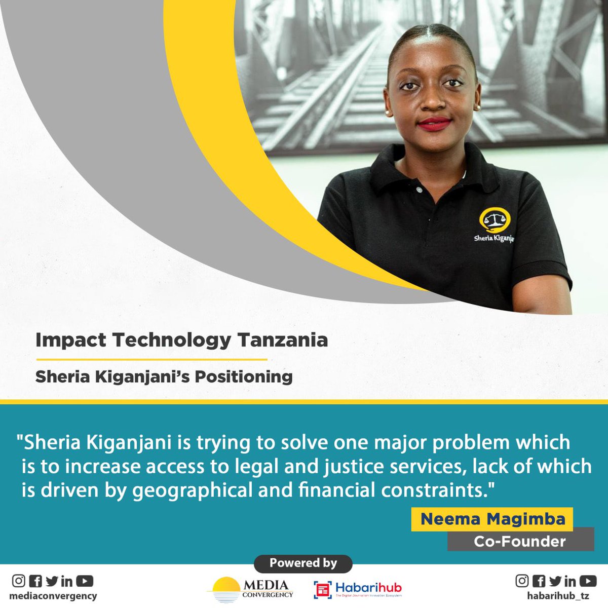 MediaConvergecy's tweet image. While we might not be in any legal challenges, it is still a good idea to download the #SheriaKiganjaniTZ App to familiarise and get an understanding which might surprise you to having a service you need.

#ImpactTechTZ
#TechChangeMakers