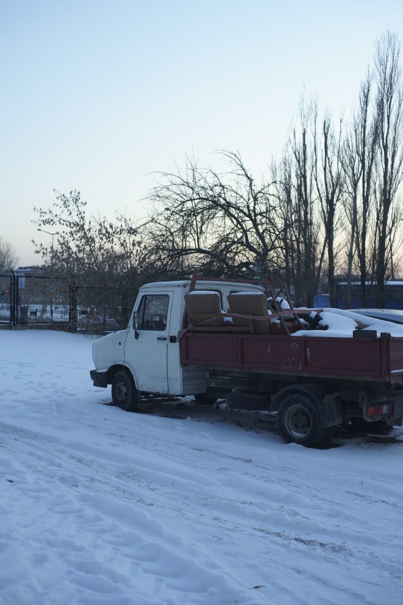 Lodz, Poland, Winter 2020/2021. More photographs: aboutlandscapes.com #landscape #city #Lodz #Poland #photography
