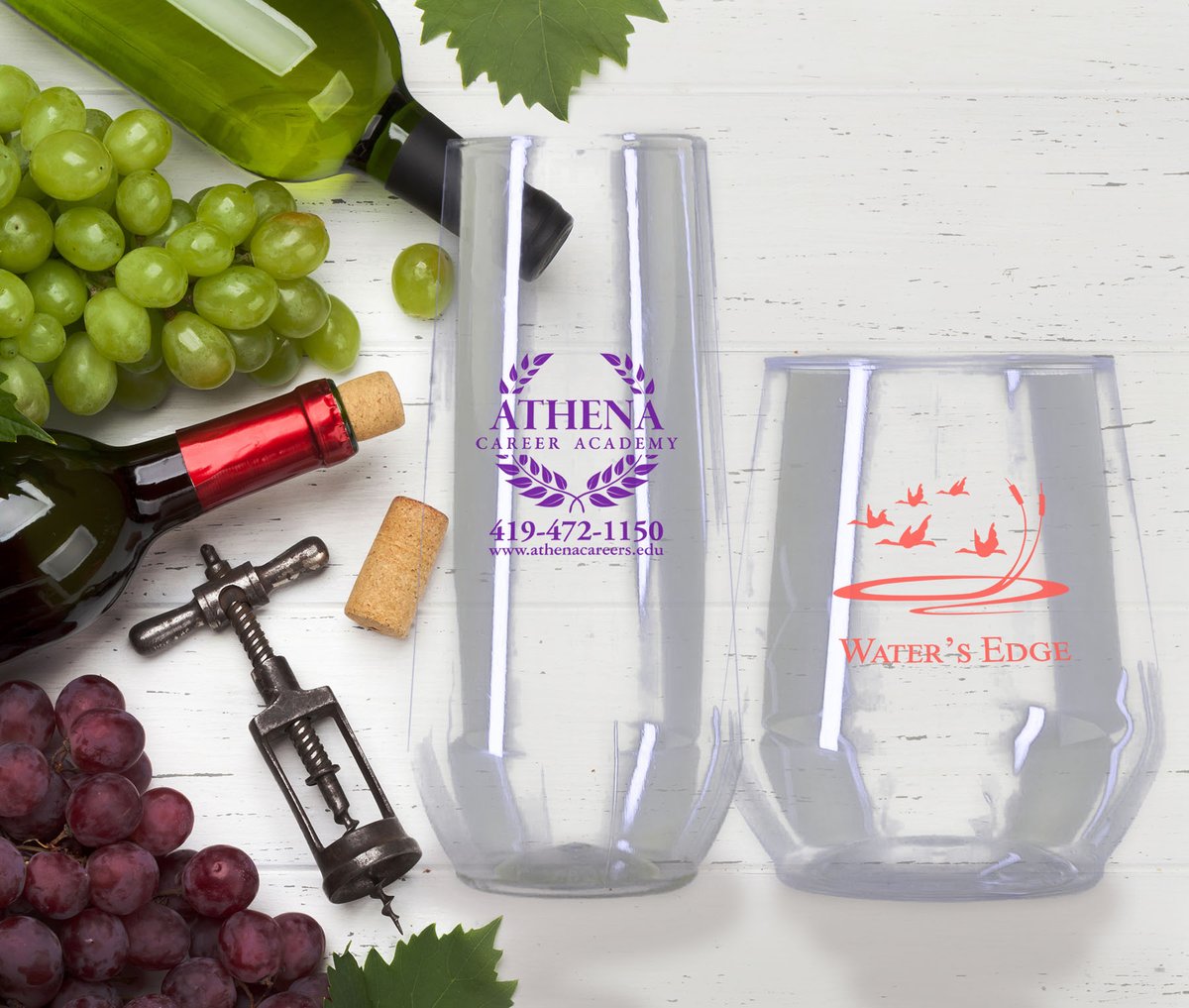 TranterGraphics's tweet image. Today is National Drink Wine Day!  Our stemless collection is perfect for wine day or any day! These shatterproof stemless are great for weddings, winery’s, outside dining, beaches and poolside!  Contact jaimeh@trantergraphics today for samples!! #events #PROMO #winery