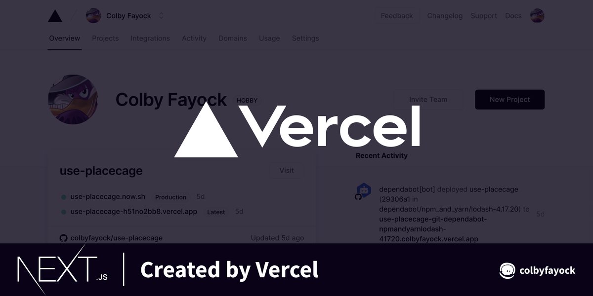 The team at  @vercel, formerly Zeit, originally and launched v1 of the framework on Oct 26, 2016 in the pursuit of universal JavaScript apps  Since then, the team & community has grown expotentially, including contributions from giants like  @Google   https://vercel.com/blog/next 