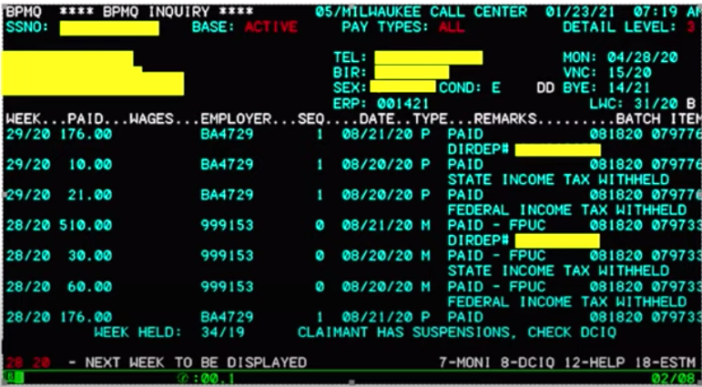 There's no question the tech is a problem. New federal programs take months to program. People have to mail or fax documents. The system literally has to stop taking calls in the call center before it can start writing checks for people.