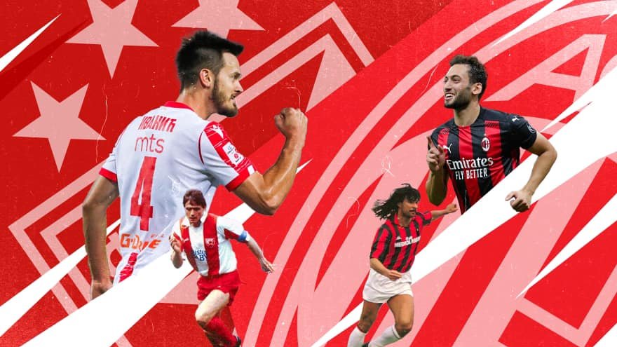 RTS_Sport's tweet photo. #CZVMIL
#Zvezda protiv #Milan-eza, treća sreća?
Kada igraju @crvenazvezdafk i @acmilan te utakmice se pamte i o njima se bez preterivanja pripoveda, a treći čin tog čudno-specifičnog rivalstva počinje večeras...
>>https://t.co/a679wBWuqU https://t.co/u70YFtTNDD