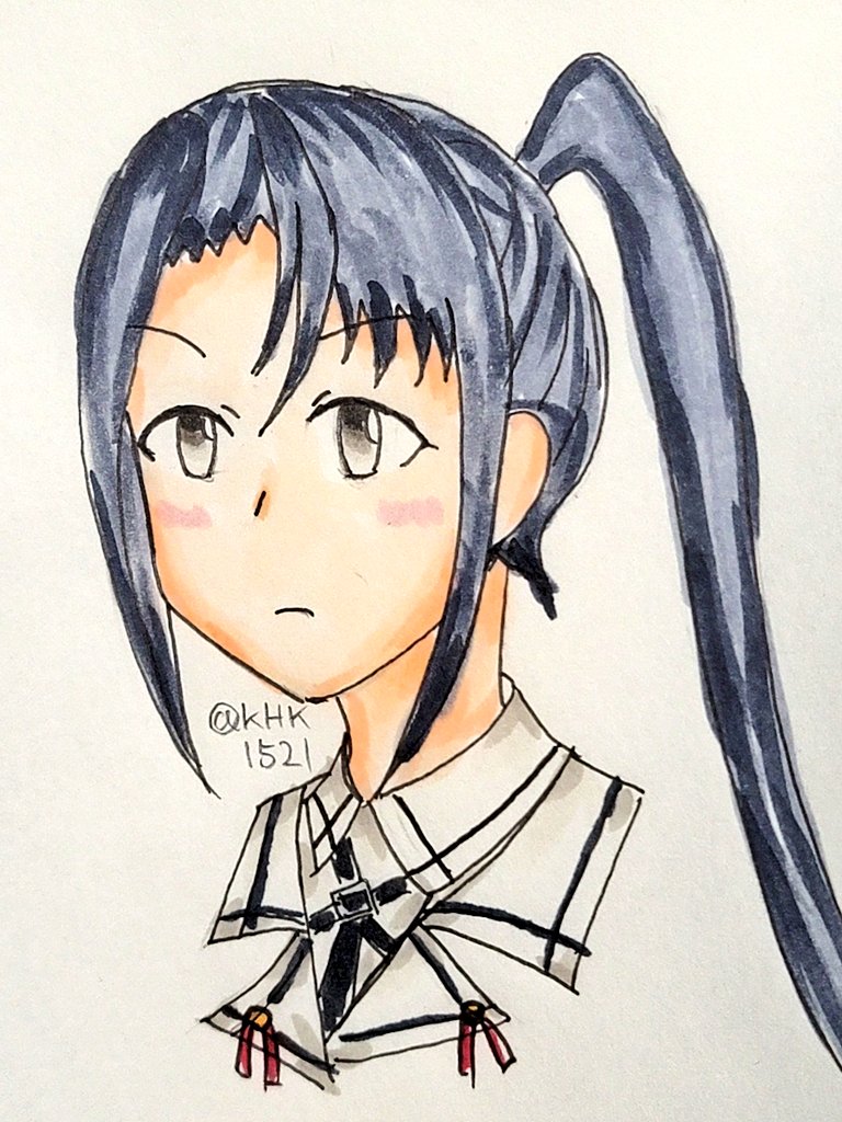 艦これ 那智さん 艦これ版深夜の真剣お絵描き60分一本勝負 艦これ版真剣お絵描き60 Khk1521のイラスト