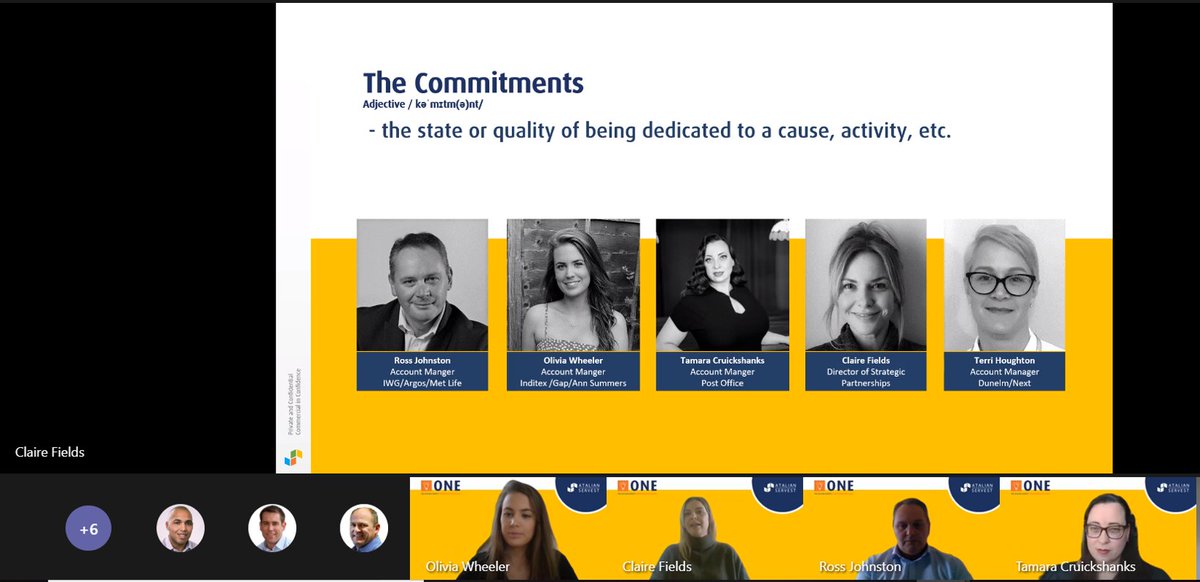 The last presentation for ONE is the team of Terri Houghton, <a href="/clairefields13/">claire fields</a> <a href="/OliviaW45748057/">Olivia Wheeler</a> Ross Johnston and <a href="/cruickshanks_t/">Tamara Cruickshanks</a>. Innovation in #FM is all about partnerships, communication and the ecosystem. Brilliant idea for improving this dynamic from the team!