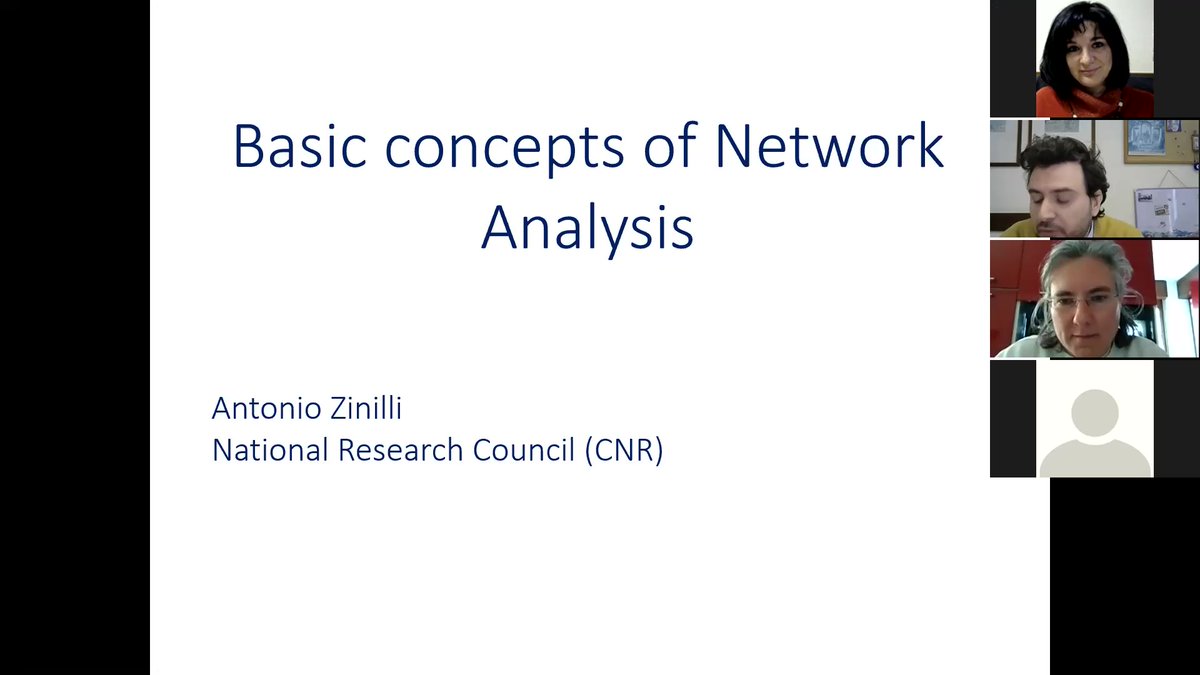 cnr_ircres's tweet image. #ProgettoEuropeo #RISISonlineSchoolonDATASCIENCE Questa mattina si sono chiusi i primi due moduli #IntroductiontoR and #NetworkScience organizzati da @cnr_ircres , seguiti da 41 giovani ricercatori europei e non. Domani si continua con Spatial Models @AITtomorrow2day