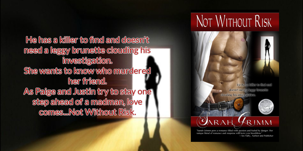 He has a killer to find and doesn't need a leggy brunette clouding his investigation.
She wants to know who murdered her friend.
As Paige and Justin try to stay one step ahead of a madman, love comes...Not Without Risk.

amzn.to/3jY0mWF

#tbt #lovestory #IARTG #book