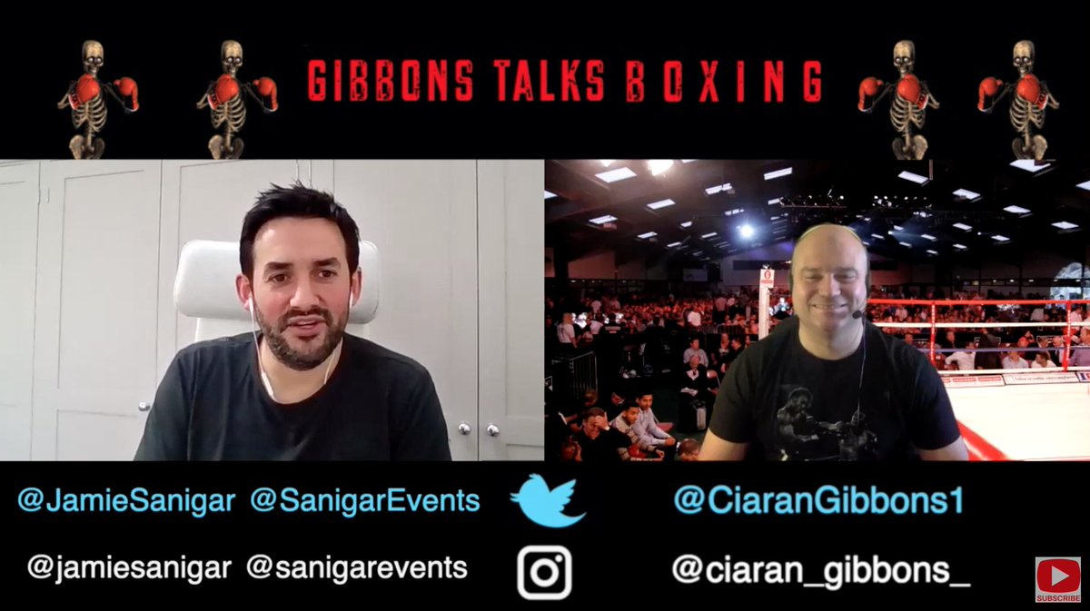 Ciaran Gibbons๐ฅ๐ฅ๐๏ธ๐ (@ciarangibbons1) on Twitter photo Great wide-ranging interview with promoter/manager <a href="/JamieSanigar/">Jamie Sanigar</a> from <a href="/SanigarEvents/">Sanigar Events</a> .
When he thinks small hall boxing will return, ticket deals, dealing with the big promoters & governing bodies, guiding <a href="/leeselby126/">lee selby</a> & <a href="/LeeHaskins118/">Lee Haskins</a> to world titles.
๐
youtube.com/watch?v=34bIBGโฆ Great wide-ranging interview with promoter/manager <a href="/JamieSanigar/">Jamie Sanigar</a> from <a href="/SanigarEvents/">Sanigar Events</a> .
When he thinks small hall boxing will return, ticket deals, dealing with the big promoters & governing bodies, guiding <a href="/leeselby126/">lee selby</a> & <a href="/LeeHaskins118/">Lee Haskins</a> to world titles.
๐
youtube.com/watch?v=34bIBGโฆ