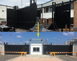 AvonBarrier's tweet photo. PAS68 SG1100CR Sliding Gates are great for high security physical protection, these were over 4m in height, flexible for design and modular for shipping. Installed along with Avon Cedar Gates from concept to delivery!
Find out more #PAS68 #HVM
https://t.co/x215Iso8xV https://t.co/fj7hMdzH0N